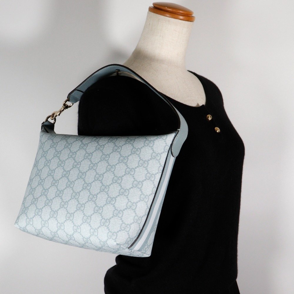 GUCCI Blue Shoulder Bag - Picture 9 of 10
